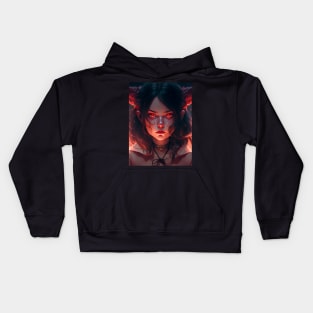 Fire Witch Kids Hoodie